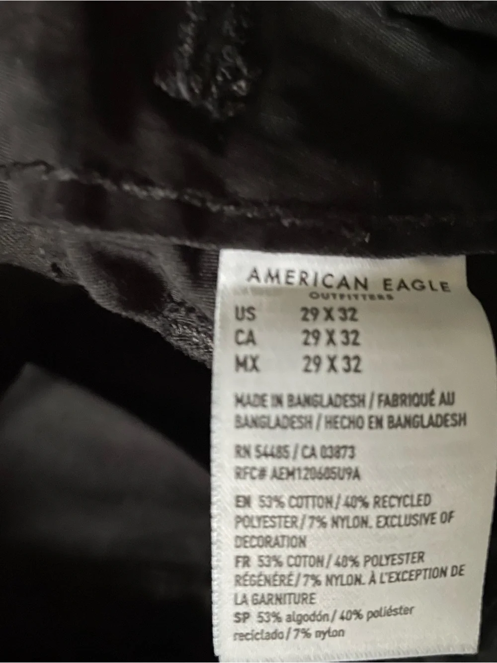 American Eagle Outfitters classic black